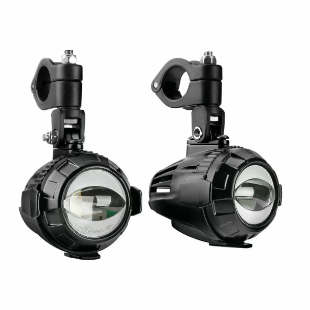 Fog-X2, kit proiectoare auxiliare LED pentru ceata moto - 12V - 30W
