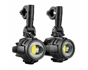 Fog-X1, kit proiectoare auxiliare LED pentru ceata moto - 12V - 20W