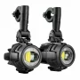 Fog-X1, kit proiectoare auxiliare LED pentru ceata moto - 12V - 20W