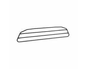 Premium-Guard, grilaj de protectie auto, bariera pentru caini - Tip 24 - 1190x280 mm