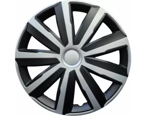 Set capace roti auto Cridem Drift 4buc - Argintiu/Negru - 15''