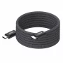 Cablu de date si incarcare USB Type-C la tip USB Type-C, cu sistem de conectare magnetica, 60W, 200cm