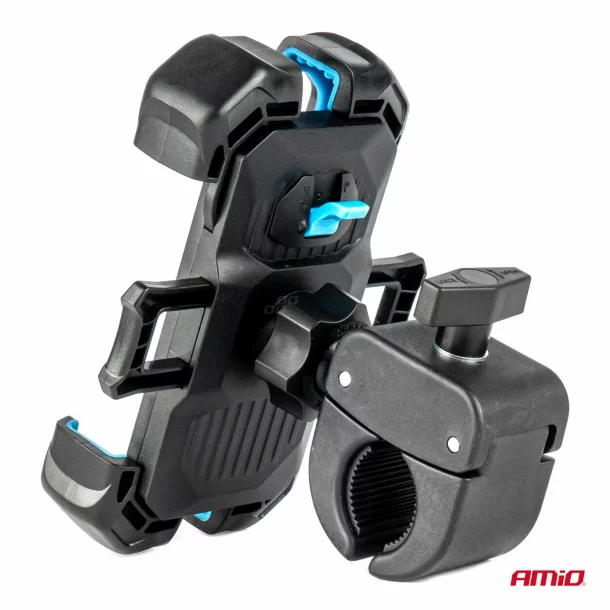 Suport telefon rotativ 360° pentru bicicletă, motocicletă și scuter