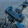 Suport telefon rotativ 360° pentru bicicletă, motocicletă și scuter