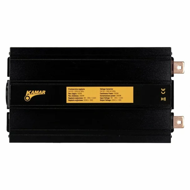 Invertor tensiune KAMAR 24V-230V 1500/3000W