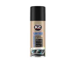 Spray pentru curatat si dezinfectat sistemul de aer conditionat, K2 KLIMA FRESH, 150ml, New Car