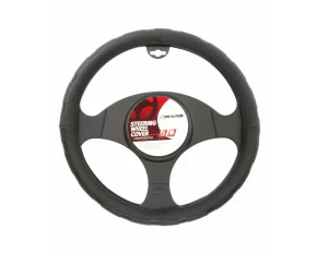 Husa volan 4Cars - M - Ø 37/39cm - Negru