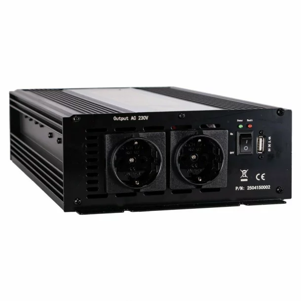 KAMAR 24V-230V feszültségátalakító 2000W/4000W