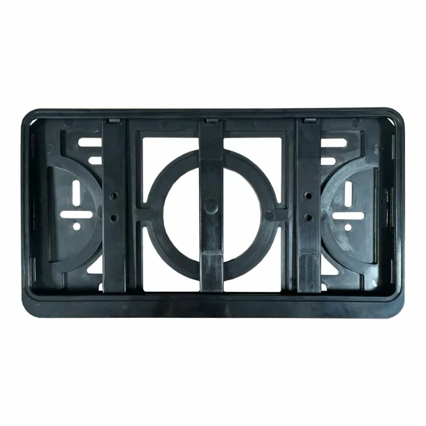 Suport numar inmatriculare auto TIP D, 30x15cm, ABS - Negru