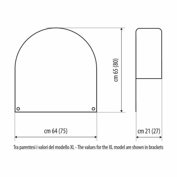 Husa de protectie pentru roata de rulota, autorulota si remorca - L - 14-16"