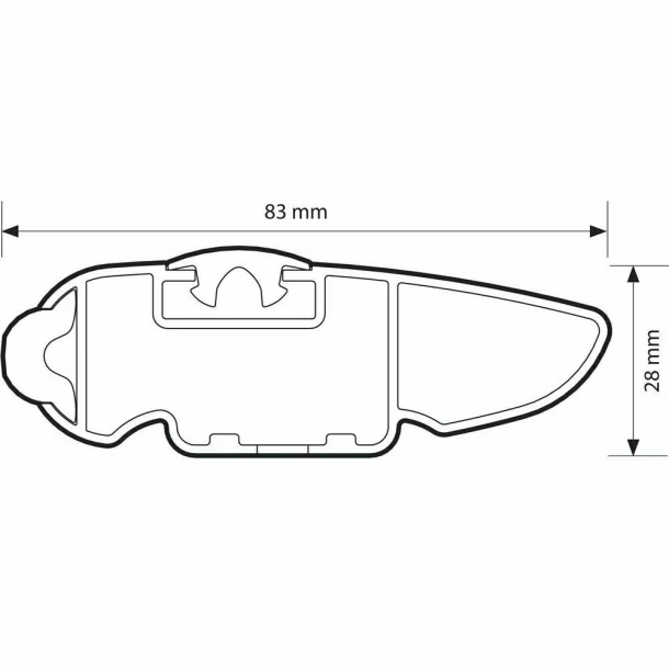 Silenzio CX, set complet de bare portbagaj din aluminiu - 109 cm + 104 cm - Origine RF - C281 - Audi A5 4p 2024-prezent - Acoperis standard - inclusiv plafon panoramic