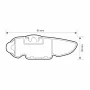 Silenzio CX NEW - Aluminum Roof Rack Bar - 129 cm