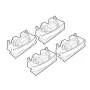 Kit de montaj pentru bare Alumia, Quadra, Silenzio C257 - Subaru Solterra 5p 09/22>, Toyota bZ4X 03/23>
