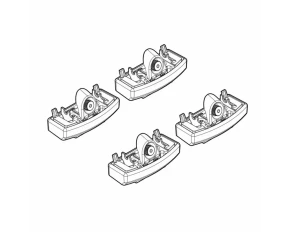 Kit de montaj pentru bare Alumia, Quadra, Silenzio C274 - Land Rover Defender 90 12/19>06/25, 07/25>, Defender 110 12/19>06/25, 07/25>, Defender 130 08/22>06/25, 07/25>