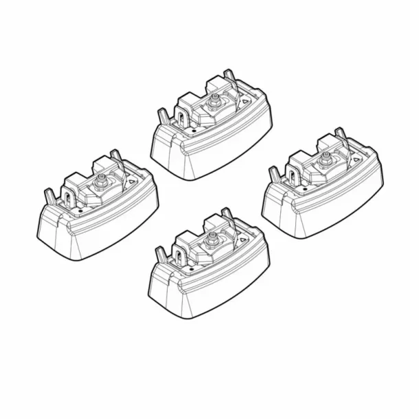 Kit de montaj pentru bare Alumia, Quadra, Silenzio C278 - Bmw i4 Gran Coupè 11/21>, Bmw i5 elettrica 07/23>, Bmw Serie 4 Gran Coupè (G26) 01/21>, Bmw Serie 5 (G60) 09/23>