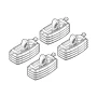 Kit de montaj pentru bare Alumia, Quadra, Silenzio C020 - Fiat Idea 01/04>11/12, Lancia Musa 09/04>12/13