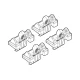 Kit de montaj pentru bare Alumia, Quadra, Silenzio C033 - Toyota Corolla Verso 09/04>05/09