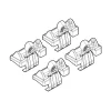 Kit de montaj pentru bare Alumia, Quadra, Silenzio C062 - Fiat Bravo 02/07>11/15