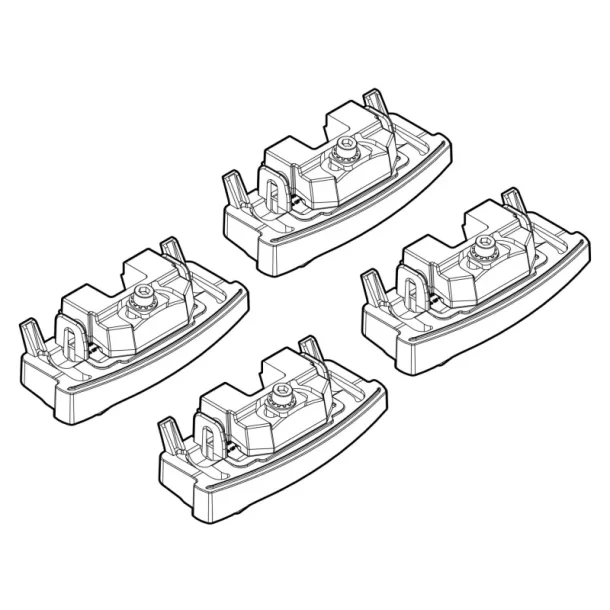 Kit de montaj pentru bare Alumia, Quadra, Silenzio C100 - Alfa Romeo Mito 09/08>04/19
