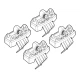 Kit de montaj pentru bare Alumia, Quadra, Silenzio C110 - Renault Megane III 11/08>12/15