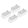 Rögzítőkészlet Alumia, Quadra, Silenzio C152 - Mazda CX-5 04/12>01/15, CX-5 02/15>05/17