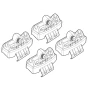 Kit de montaj pentru bare Alumia, Quadra, Silenzio C169 - Citroen C1 5p 06/14>05/18, 06/18>12/21, C1 Airscape 5p 06/14>05/18, Peugeot 108 5p 06/14>12/21, 108 Top! 06/14>06/19, Toyota Aygo 5p 06/14>07/18, 08/18>12/21, Aygo X-Wave 06/14>04/18, 05/18>12/19