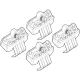 Kit de montaj pentru bare Alumia, Quadra, Silenzio C186 - Ford S-Max 10/15>10/19, Ford S-Max 11/19>09/23