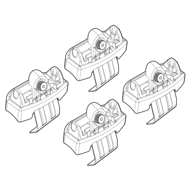 Kit de montaj pentru bare Alumia, Quadra, Silenzio C190 - Mazda 3 5p 01/14>02/17, 3 5p 03/17>12/18