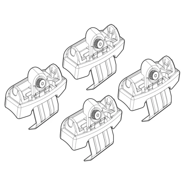Kit de montaj pentru bare Alumia, Quadra, Silenzio C192 - Honda HR-V 09/15>10/18, HR-V 11/18>10/21