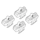 Kit de montaj pentru bare Alumia, Quadra, Silenzio C205 - Seat Ateca 07/16>10/20, Ateca 11/20>