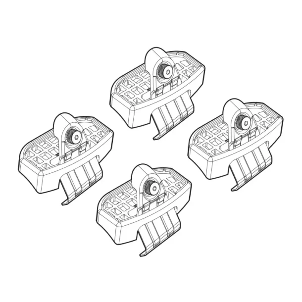 Kit de montaj pentru bare Alumia, Quadra, Silenzio C209 - Nissan Micra 03/17>06/23