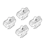 Kit de montaj pentru bare Alumia, Quadra, Silenzio C234 - Lancia Nuova Ypsilon 5p 05/24>, Opel Corsa F 5p 09/19>06/23, Opel Corsa F 5p 07/23>, Peugeot 208 5p 11/19>08/23, 208 5p 09/23>