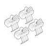 Kit de montaj pentru bare Alumia, Quadra, Silenzio C252 - Abarth 600e 5p 01/25>, Alfa Romeo Junior 5p 06/24>, Fiat 600 5p 09/23>, Jeep Avenger 12/22>