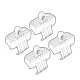 Kit de montaj pentru bare Alumia, Quadra, Silenzio C253 - Evo 4 02/17>03/23, 4 04/23>