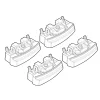 Kit de montaj pentru bare Alumia, Quadra, Silenzio C262 - Mercedes Classe E 11/23>