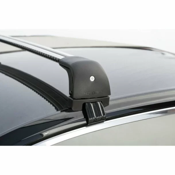 Silenzio CX, set complet de bare portbagaj din aluminiu - 109 cm + 104 cm - Origine RF - C212 - Kia Rio 5p 2017-2023 - Acoperis standard