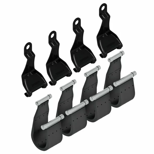 Kit de 4 curele de fixare pentru bare Snap - F2 - Citroen C4 Cactus 05/14>01/18, C4 Cactus 02/18>10/20