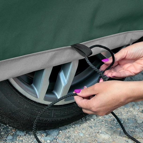 Prelata auto completa Membrane Garage, complet impermeabila si respirabila - M - Beetle Old