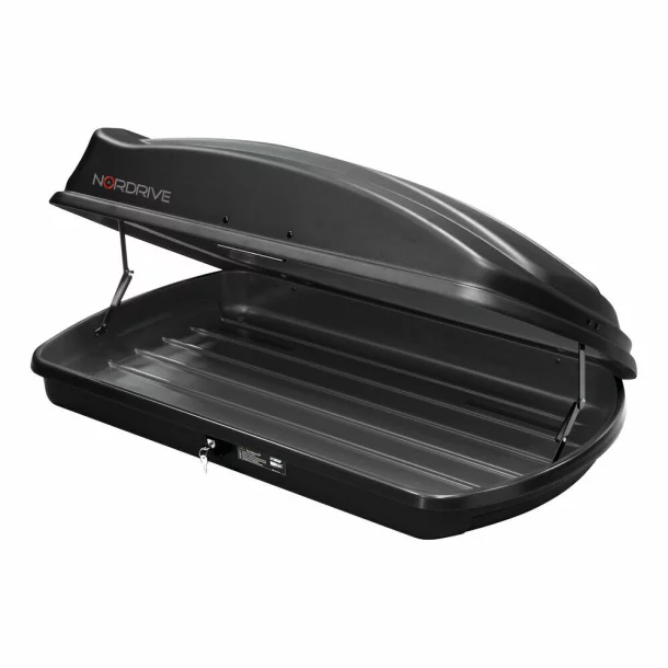 Box 333, ABS roof box, 333 ltrs - Embossed black