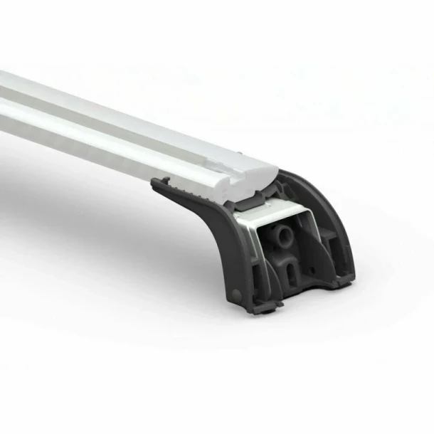 Silenzio CX, set complet de bare portbagaj din aluminiu - 104 cm + 104 cm - Origine RF - C026 - Opel Meriva 2003-2010 - Puncte fixe