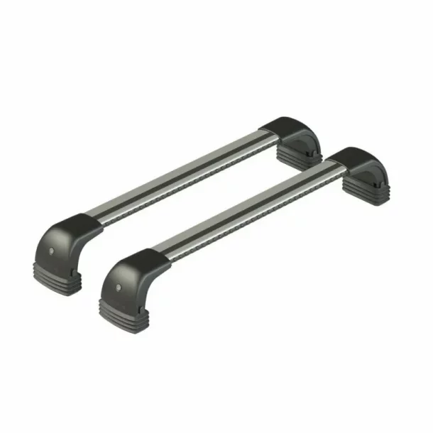 Silenzio CX, teljes alumínium tetőcsomagtartó készlet - 94 cm + 94 cm - Origine RF - C036 - Volkswagen Touareg 2003-2010 - Réselt profil
