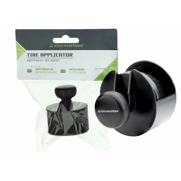 Aplicator solutie pentru anvelope cu maner
