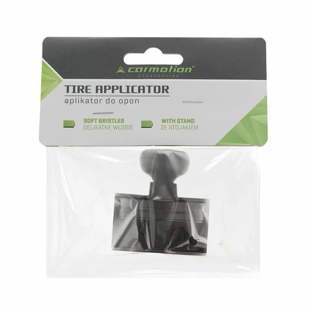 Aplicator solutie pentru anvelope cu maner