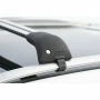 Silenzio CX, set complet de bare portbagaj din aluminiu - 94 cm + 89 cm - Origine RL - C400 - Volkswagen Sharan 1995-2010 - Sina standard inaltata