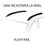 Silenzio CX, set complet de bare portbagaj din aluminiu - 94 cm + 89 cm - Origine RL - C413 - Mitsubishi Eclipse Cross 2018-2025 - Sina incastrata la nivel