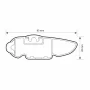 Silenzio Rail, set complet de bare portbagaj din aluminiu - M - Evos RA - Peugeot 308 sw 2008-2014 - Sina standard inaltata