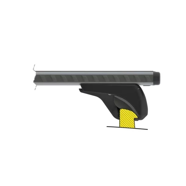 Silenzio In-Rail, Complete Aluminum Roof Bars Set - L - Evos IA - Audi Q5 Sportback 2020-2025 - Flush railing