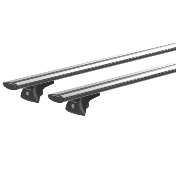 Silenzio In-Rail, Complete Aluminum Roof Bars Set - M - Evos IA - DS 7 5p 2022-2026 - Flush railing - Including sunroof
