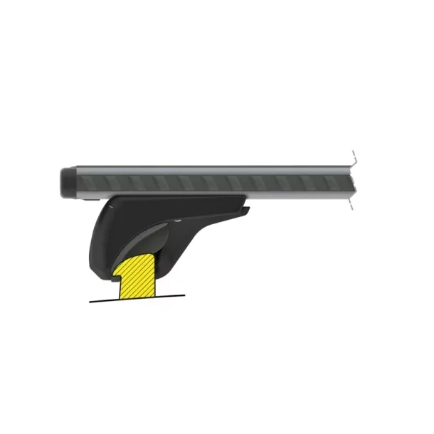 Silenzio In-Rail, Complete Aluminum Roof Bars Set - M - Evos IA - Kia Cee'd Sportswagon 2012-2018 - Flush railing