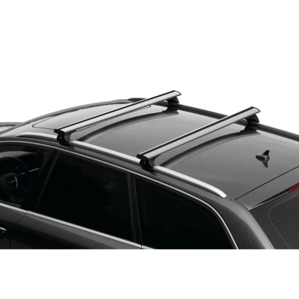 Silenzio In-Rail, Complete Aluminum Roof Bars Set - S - Evos IA - Opel Astra J Sports Tourer 2010-2016 - Flush railing